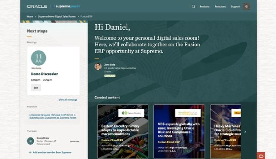 Oracle Fusion Sales CRM