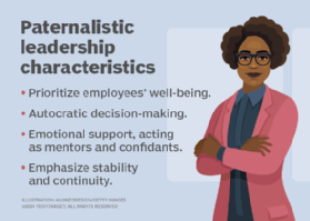 paternalistic leadership characteristics diagram