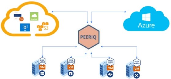 Diagram of how PeerIQ works with partners.Diagram of how PeerIQ works with partners.