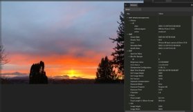 Photo with image metadata.