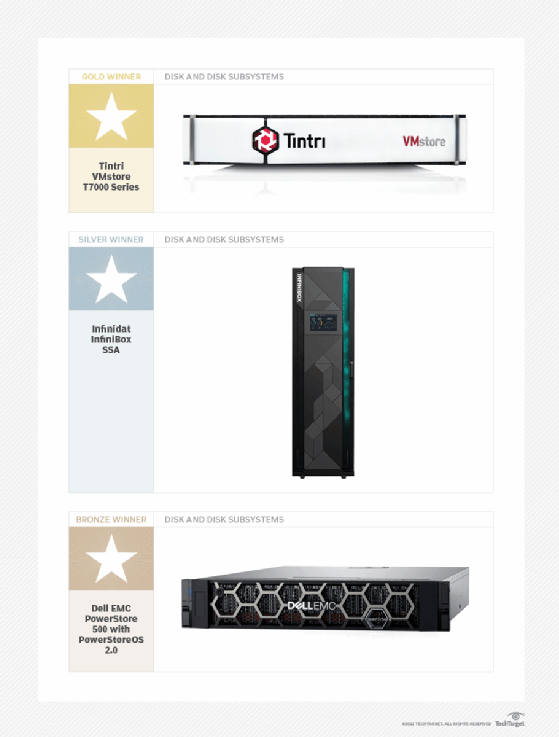 disk and disk subsystems 2021 POY