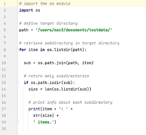 second Python script reducing the LOC to eight