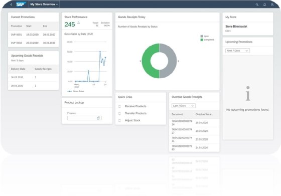 SAP S/4HANA Cloud Public Edition for retail.