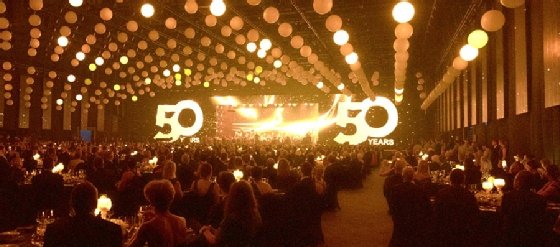 SAP 50th anniversary gala in Mannheim, Germany