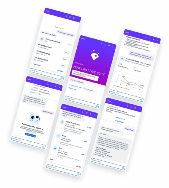 SAP Joule Digital Service agent mobile edition screenshot