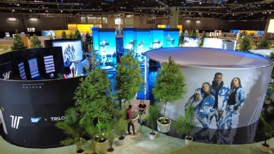 The Trilogy exhibit at SAP Sapphire 2022
