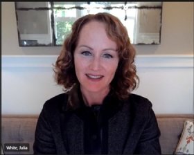Julia White, SAP chief marketing and solutions officer, speaks at Sapphire Now 2021 conference