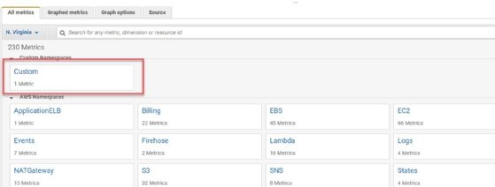 Custom metrics