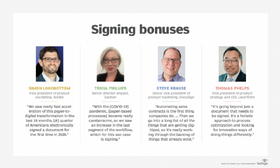 E-signature's benefits
