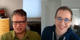 Screenshot of Sisu Data executives speaking during a webinar.