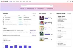 Screenshot of AI-enabled workflow planning in Sitecore
