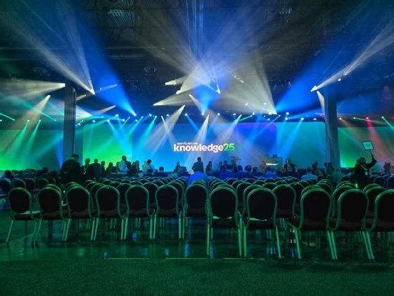 ServiceNow Knowledge '25 keynote hall