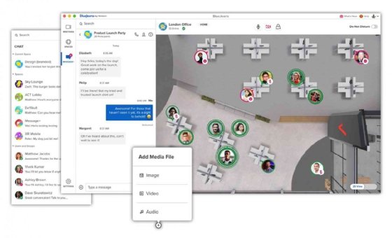 BlueJeans virtual workspace