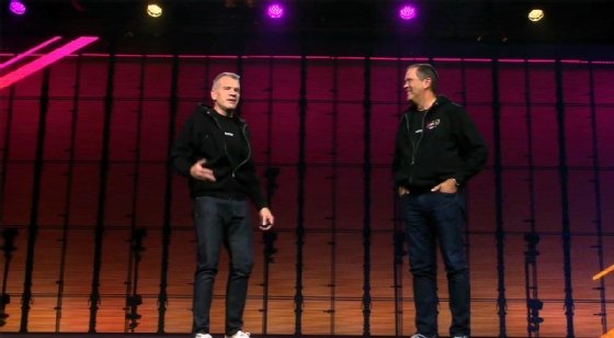Gary Steele and Chuck Robbins Splunk at .conf24.