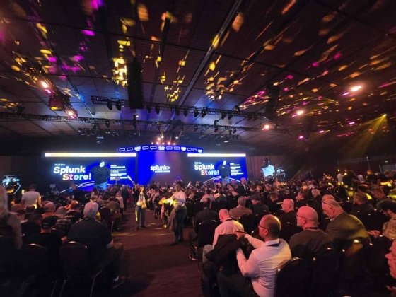 Photo from the Splunk .conf25 keynote.