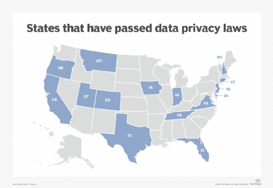 States enacting data privacy laws