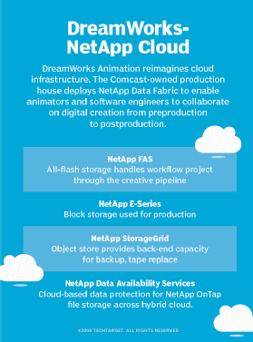 DreamWorks-NetApp cloud