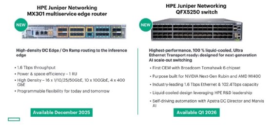 HPE Juniper Networking QFX5250 switch