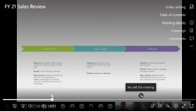 Screenshot of personalized timeline marker tool in Microsoft Teams Premium