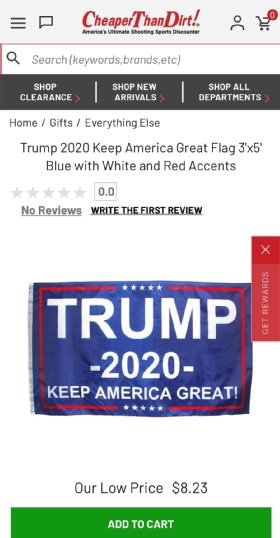 Trump Keep America Great flag