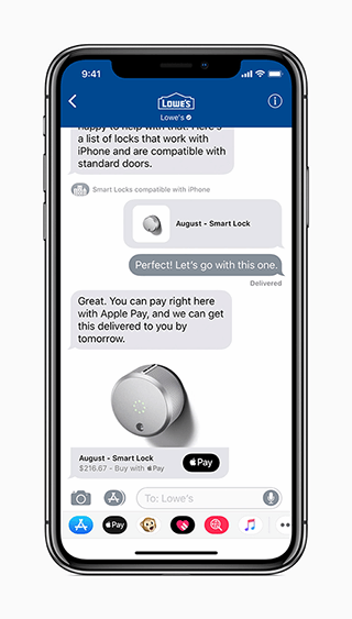Apple Business Chat lets iPhone and iPad users converse with customer service agents using the iMessage app.