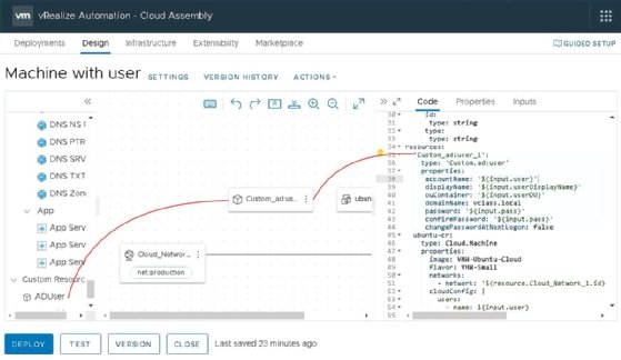 vRA8 XaaS Blueprint