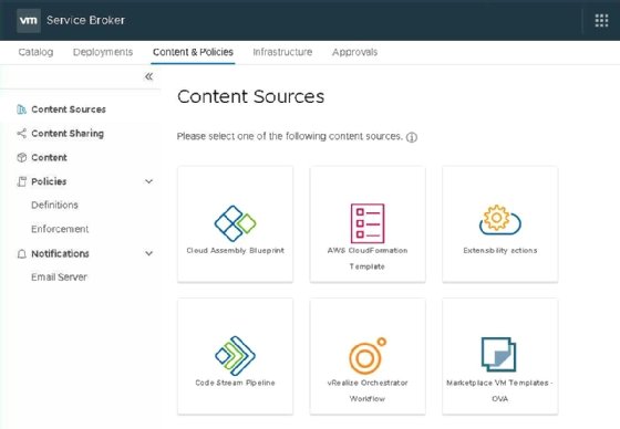 VRA8 Content Sources