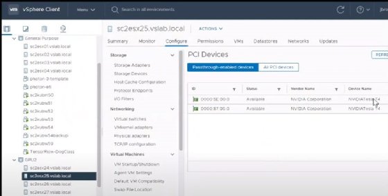 Screenshot of Bitfusion configuration interface