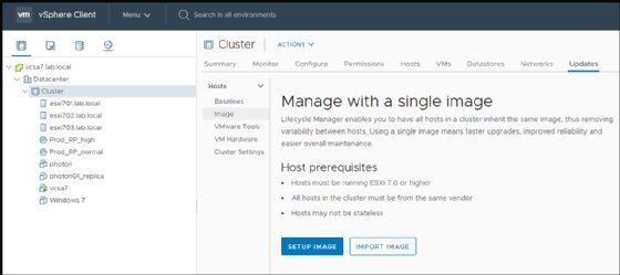 vSphere Lifecycle Manager