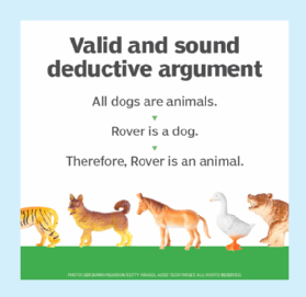 Valid and sound argument example