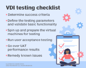 VDI testing checklist