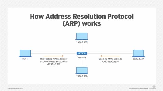 how address resolution protocol (ARP) works