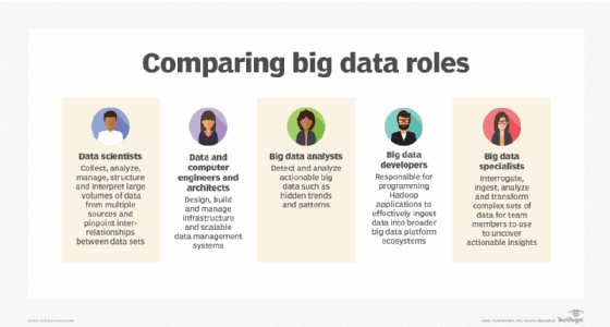 5 roles for big data professionals