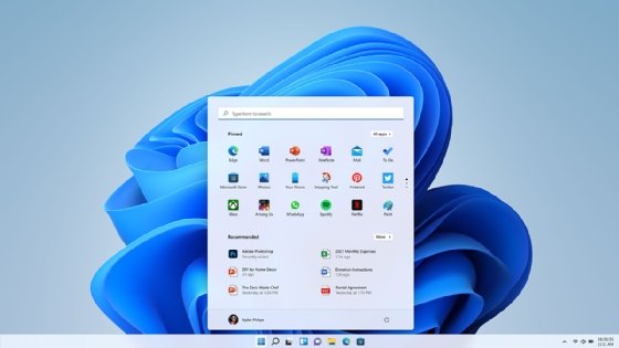 The Windows 11 Start menu