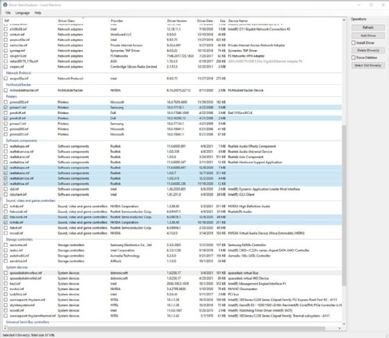 A tool that flags outdated drivers and allows desktop admins to replace them easily