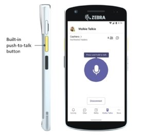 Using a Zebra device as a walkie-talkie