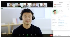Okta provided an example of how it will look when meeting attendees are verified using authentication for E2EE.