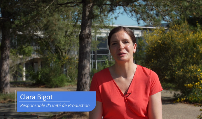 Clara Bigot - Responsable d'unité de production 